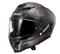 LS2 Dragon Motoribke Motorcycle Helmet - Forged Carbon