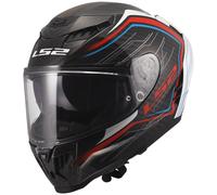 LS2 Dragon Motoribke Motorcycle Helmet - Subic Red