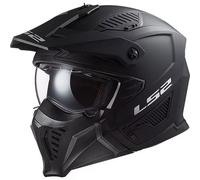 LS2 Drifter Motorbike Motorcycle Solid Matt Black