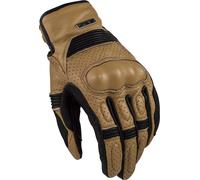 LS2 Duster perforated Motorcycle Gloves, light brown/black, size XL