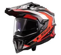 LS2 Explorer Carbon ECE 2206 Motorcycle Adventure Helmet Frontier Orange