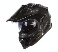 LS2, Explorer Motocross Helmet Carbon Gloss Carbon, XL