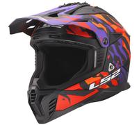 Ls2 Mx708 Fast Ii Grotesk Ece 22.06 Off-road Helmet Black 2XL