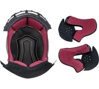 LS2 FF313 Vortex Inner lining & cheek pads, black-red, size XS