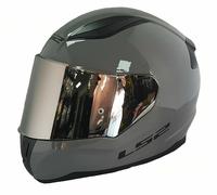 LS2 FF353 RAPID FULL FACE GRAY MOTORCYCLE HELMET NARDO GREY WITH PURPLE VISOR