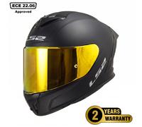 LS2 FF353 RAPID FULL FACE MOTORBIKE CRASH HELMET MATT BLACK DARK VISOR NEW MODEL