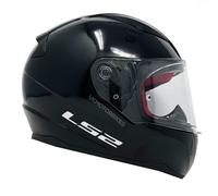 LS2 FF353 RAPID FULL FACE MOTORCYCLE HELMET GLOSS BLACK + PURPLE IRIDIUM VISOR