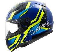 LS2 FF353 RAPID II FLITZ Integralhelm fluo gelb-blau XXL