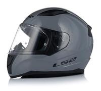 LS2 FF353 Rapid II Full Face ECE22.06 Approved Motorcycle Helmet Motorbike Racing Sports Crash Helmet Nardo Grey (XL)
