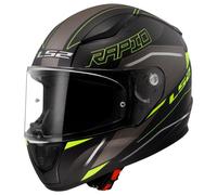LS2 FF353 RAPID II Full Face Motorcycle Helmet Happy Dream Zombie Matt Black