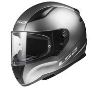 LS2 FF353 Rapid II Full Face ECE22.06 Approved Motorcycle Helmet Motorbike Racing Sports Crash Helmet Nardo Grey (XL)