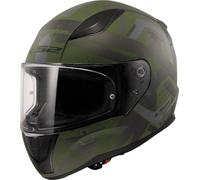 LS2 FF353 Rapid II Thunderbirds Helmet, black-green, size XL for Men