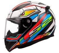 LS2 FF353 RAPID II XDRON Integralhelm weiss-neon orange L