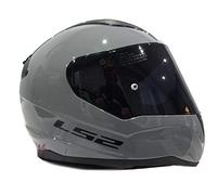 LS2 FF353 RAPID FULL FACE GRAY NARDO GREY MOTORCYCLE HELMET WITH SILVER VISOR