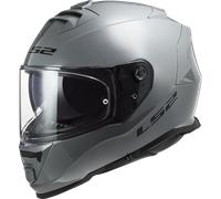 LS2 FF800 Storm II Full Face Motorcycle Motorbike Crash Helmet Black White Grey