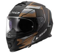 §LS2 FF800 Storm II Full Face Helmet Black-gold§