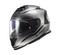 LS2 FF800 STORM II Dual Visor Full Face Motorcycle Helmet - JEANS TITANIUM (XXL) 63-64cm