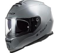LS2 FF800 STORM II Dual Visor Full Face Motorcycle Helmet. SOLID NARDO GREY (M) 57-58cm