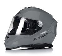 LS2 FF800 STORM II FULL FACE DUAL VISOR ECE22.06 MOTORCYCLE HELMET, NARDO GREY