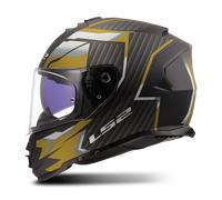 §LS2 FF800 Storm II Full Face Helmet Black-gold§
