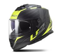 LS2 FF800 Storm II Full Face Helmet Nerve Matt Black/Hi-Vis YellowXL Matt Black,Hi-Vis Yellow