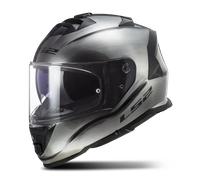 LS2 FF800 Storm II Jeans Helmet, black-silver, size S