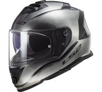 LS2 FF800 Storm II Jeans Helmet, black-silver, size XS for Men