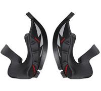 LS2 FF805 +10mm Cheek Pads, black, size XS S for Men