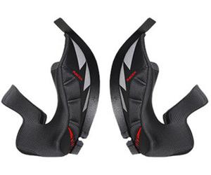 LS2 FF805 +20mm Cheek Pads, black, size M-L