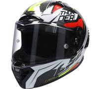 LS2 FF805 THUNDER C CHASE full face helmet white-red XL