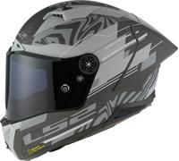 LS2 FF805 THUNDER GP AERO. 6K Carbon Motorcycle Full Face Helmet. POLAR Matt Black (L) 59-60 cm