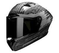 LS2 FF805 Thunder Carbon GP Aero Polar Helmet, black-grey, size M