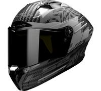 LS2 FF805 Thunder Carbon Full Face Helmet GP Aero Polar Polar/Matt BlackXS Polar,Matt Black