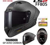 LS2 FF805 THUNDER C GP Aero Full Face Helmet Matt BlackS Matt Black