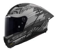 LS2 FF805 Thunder Carbon Full Face Helmet GP Aero Polar Polar/Matt BlackXXL Polar,Matt Black
