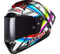 LS2 FF805 Thunder Carbon GP Aero Flash Helmet, multicolored, size XS