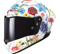 LS2 FF805 Thunder GP Flowers Carbon Helmet, multicolored, size 2XL for Men