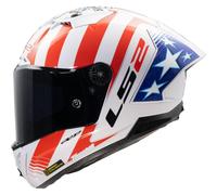 LS2 FF805 THUNDER GP REPLICA BAZ Integralhelm weiss-rot-blau M