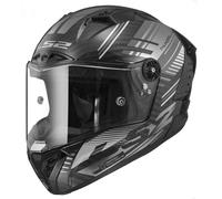LS2 FF805 Thunder Volt Carbon Helmet, black/grey, size XXL (63/64)