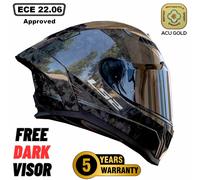 LS2 FF807 DRAGON 6K FORGED CARBON FIBRE DUAL VISOR FULL FACE MOTORCYCLE HELMET