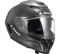 LS2 FF807 Dragon Carbon Solid, full face helmet XXS Matt-Black