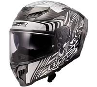 LS2 FF807 Dragon Enthum, full face helmet M Black/White/Grey