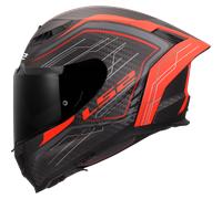 LS2 FF807 Dragon Subic Full Face Helmet RedXL Red