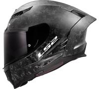 LS2 Dragon FF807. Motorcycle Helmet. Full Face. Full Carbon. Dark Visor, Pinlock and Carrying Bag Included. Gloss Forged. S