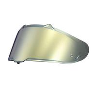 LS2 Helmets Motorcycle Helmet Visor FF807 Triangle Shape, Anti-Fog, Pinlock Ready, Iridium Gold