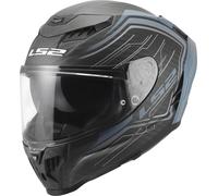 LS2 FF807 DRAGON SUBIC Integralhelm matt blau petrol 3XL