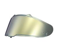 LS2 FF807/FF817 VISOR IRIDIUM GOLD TRIANGLE SHAPE - (LS2 Dragon, Challenger II)