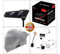 LS2 FF807 Intercom Bluetooth Spectrum Universal Motorbike fits LS2 Dragon Carbon
