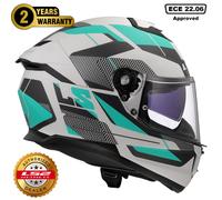 LS2 FF808 Stream II Full Face Helmet GreyXXL Grey