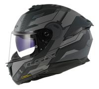 Ls2 Ff808 Stream Ii Shadow Full Face Helmet Black,Grey 3XL